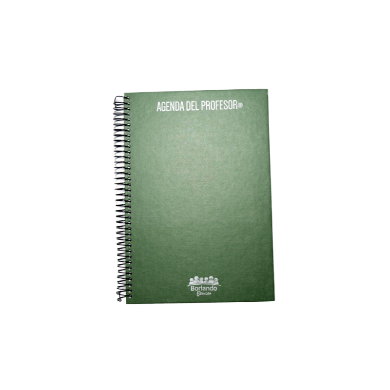 Agenda Del Profesor  Classic Verde